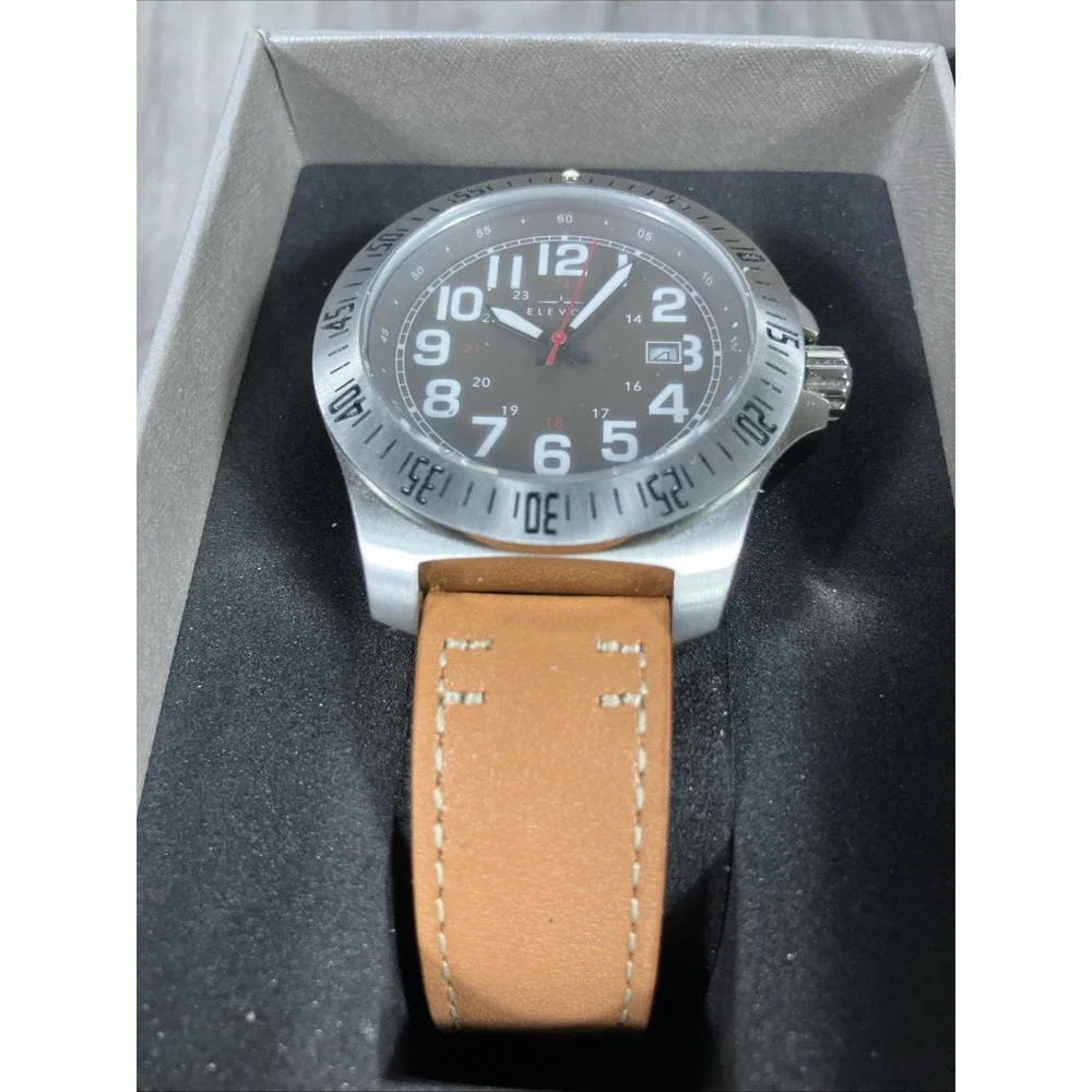 Elevon‎ Aviator Black Dial Men's Watch ELE120-15